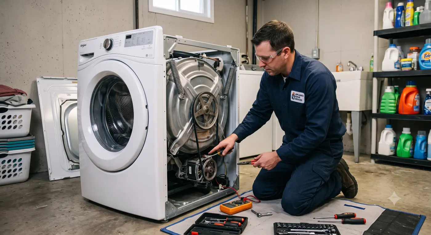 washing machine not spinning